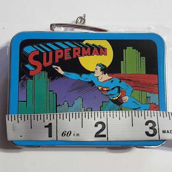 NIB - Vintage Hallmark Superman Tin Lunchbox Commemorative Edition - 1998 - Picture 12 of 14